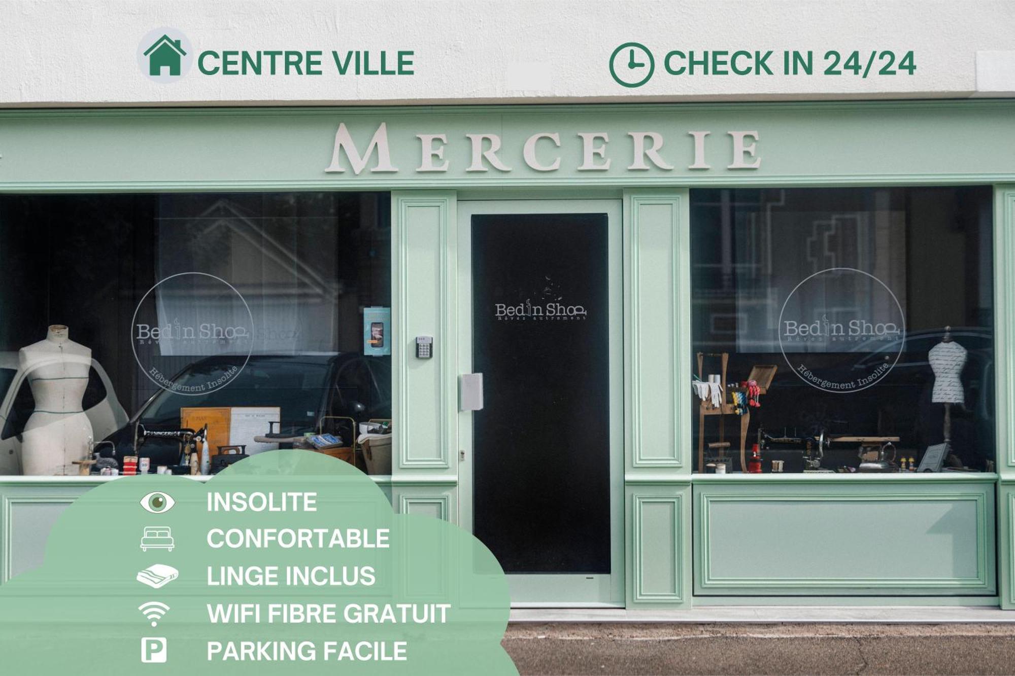 La Mercerie "Bedinshop" Centre Ville Chartres Extérieur photo